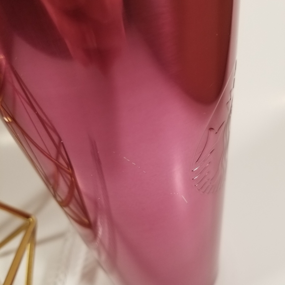 Starbucks, Rare, Pink Metallic Tumbler - Picture 7 of 8